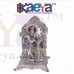 OkaeYa Silver Finish Radha Krishna God Idol Oxidized Silver Finish With Beautiful Velvet Box